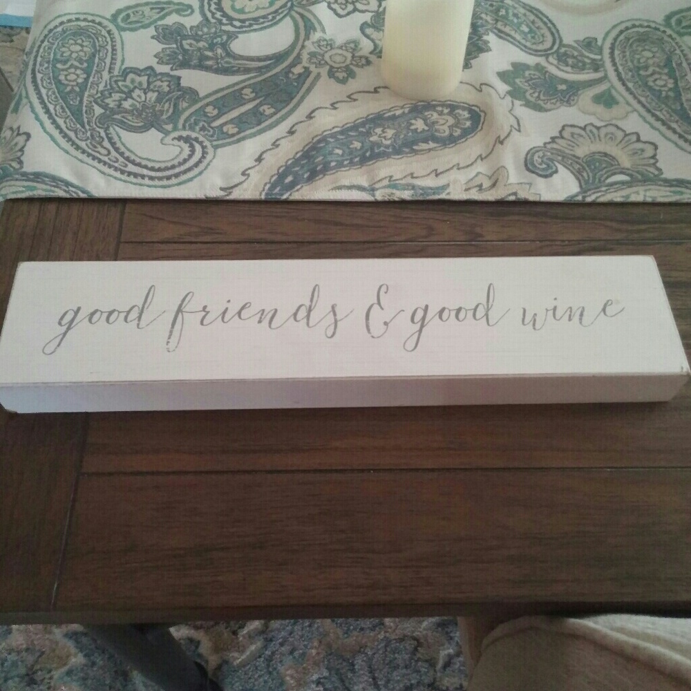 New Decorative Distressed Wood Sign